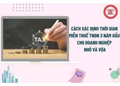 Cách xác định thời gian miễn thuế TNDN 3 năm đầu cho doanh nghiệp nhỏ và vừa theo Nghị định 20?